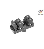 5G0959857C Cam Açma Anahtarı 4'lü Krom 10 Fiş - Golf 7-Arteon-Passat-Touran