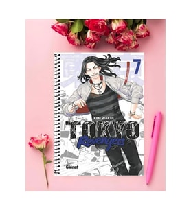 Tokyo Revengers Anime Defter 1 Adet Özel Tasarım A4 Boyutu 21*29 Cm Telli Çizgili defter
