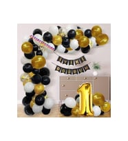 Çıtıpıtıstore Lüks 1 Yaş Doğum Günü Balon Zincir Set