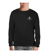 Yat Kulübü - Yatch Logo Siyah Çocuk Sweatshirt