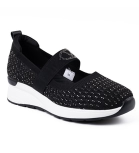 Guja 305 2 26YA Kadın Sneaker Günlük Ayakkabı Siyah