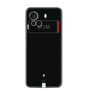 Casper Via F30 Kılıf Resimli Desenli Baskılı Silikon My Love 1402