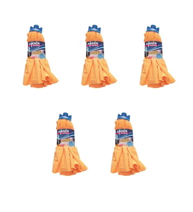 Zanix Balerin Mop - M Orta Boy - 150 Gr. - 26 Cm. - Yedek Mop / Islak Mop / Paspas Ucu - 5 Adet