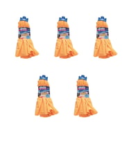 Zanix Balerin Mop - M Orta Boy - 150 Gr. - 26 Cm. - Yedek Mop / Islak Mop / Paspas Ucu - 5 Adet