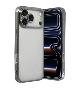 Apple İphone 17 Pro Max Razer Lensli Silikon - Titan Gri