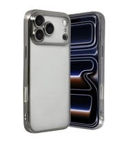 Apple İphone 17 Pro Max Razer Lensli Silikon - Titan Gri