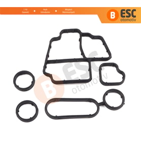 Audi Seat Skoda VW VAG 1.6TDI 2.0 TDI Motor İçin Yağ Soğutucu Gövde Yağ Filtre Yuvası Conta Seti