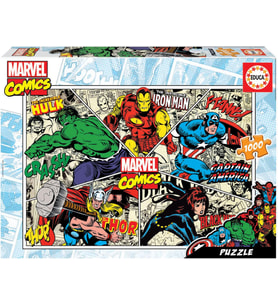 Educa Diğer Kahramanlar 18498, Marvel Comics, 1000 Parça, Yetişkinler Ve Çocuklar Için Bulmaca 10 Ya