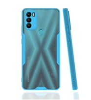 General Mobile 21 Plus Kılıf Parfe Kenarları Pastel Renk Silikon Kılıf (Mavi)
