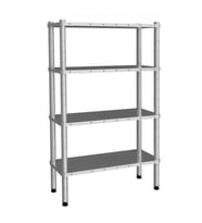 Empero EMP.D.2.3676-18-4 4 Katlı Düz Raflar 36x76x180 cm INOX 201