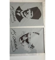 Büyük Boy Atatürk Stencil Kalıp 2 Adet Birden