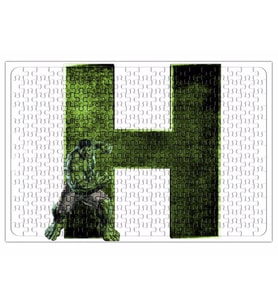 Znn Marvel Hulk Puzzle 240 Parça Yapboz