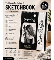 DreamArt Galery A4 Sketchbook Çizim Defteri