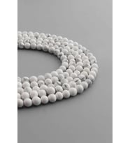 Havlit Doğal Taş Mat Küre Kesim 4mm Dizi [AB]