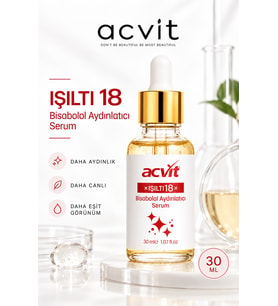 Işıltı 18 – Bisabolol Aydınlatıcı Serum – 30 ml.