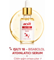 Işıltı 18 – Bisabolol Aydınlatıcı Serum – 30 ml.