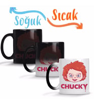 Chucky's Head Sihirli Kupa Bardak Porselen