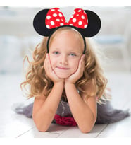 Minnie Mouse Taç Fare Tacı Kafa Bandı