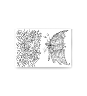 DBSanatevi Mandala Kelebek Tablo 40 X 60 Cm
