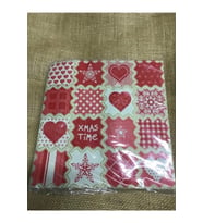 Yılbaşı Peçetesi Kartaneli Büyük Boy Kağıt Peçete 20 Adet 40cm*40 Cm