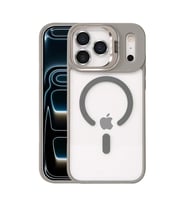 Joko Apple İphone 17 Pro Remim Lensli Magsafe Standlı Kapak - Titan Gri