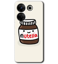 Tecno Camon 20 Pro 5G Kılıf HD Desen Baskılı Kılıf - Nutella Aşkım