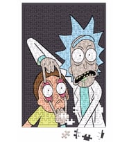 Rick and Morthy Look Puzzle 240 Parça Yapboz