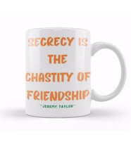 Friendship Quotes DAY ideas LOVE gift Kupa Bardak Porselen