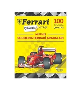 Yumurcak Ferrari Müthiş Scuderıa Araba Çıkartma ki
