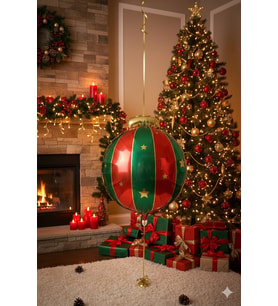 Yılbaşı Folyo Balon Yılbaşı Topu (70-54cm)