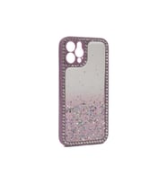 Apple iPhone 12 Pro Uyumlu Kılıf Zore Fensi Kapak (Rose Gold Altın)