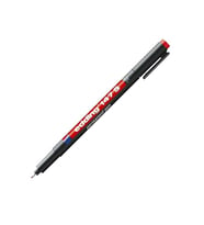 Edding Asetat Kalemi Silgili 0.3 mm Kırmızı