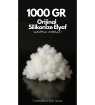 1000gr Silikon Elyaf Dolgu Malzemesi Vakum Pressli