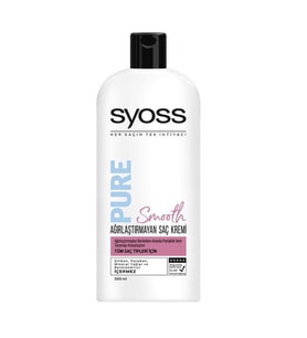 Syoss Saç Kremi 550 Ml Pure Smooth Agırlaştırmayan