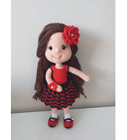 İspanyol Karnaval Bebek Amigurumi Organk Oyuncak