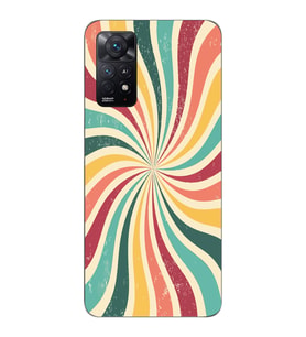 Redmi Note 11 Pro Uyumlu Colorful Tasarımlı Şeffaf Telefon Kılıfı