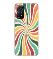 Redmi Note 11 Pro Uyumlu Colorful Tasarımlı Şeffaf Telefon Kılıfı