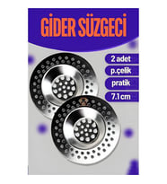 ModaCar Çelik Lavabo Süzgeci 2 ADET