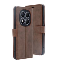 Xiaomi Redmi Note 14 Pro 4g Kılıf Trend S Plus Kapaklı Kılıf - Taba