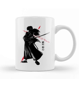 Crimson Kenshin Kupa Bardak Porselen