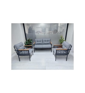 İnci Balkon-bahçe-kafe Çay Seti Koltuk Oturma Takımı-oturma Grubu