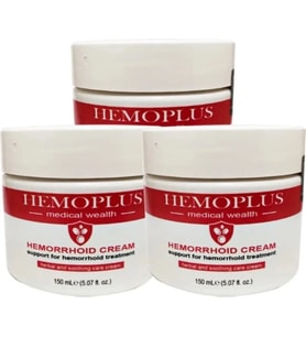 Hemoplus Büyük Boy 3ADET 150 ml
