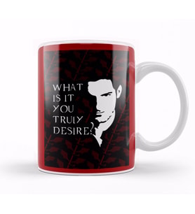 What is it You Truly Desire Lucifer 02 Kupa Bardak Porselen
