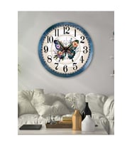 bilge Retro Tasarımlı Duvar Saati 35 x 35 CM (Karışık)
