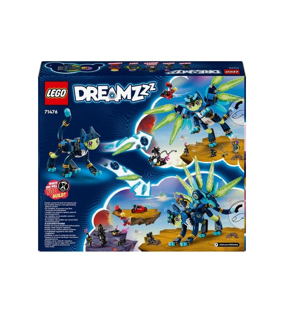 DREAMZzz™ Zoey ve Kedi-Baykuş Zian Oyuncağı 71476 (437 Parça)