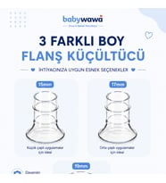 Göğüs Pompası Kalkanı Silikon Flanş Küçültücü 15-17-19mm