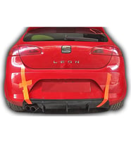 Seat Leon Mk2 Difüzör Parlak Siyah 2006 2007 2008 2009 Makyajsız Kasa Plastik Difizör