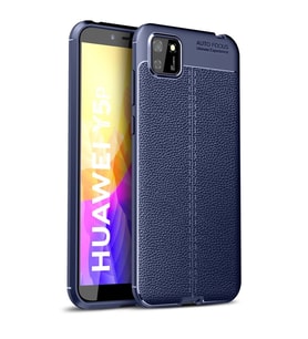 Huawei Y5p Kılıf Auto Focus Kapak - Lacivert