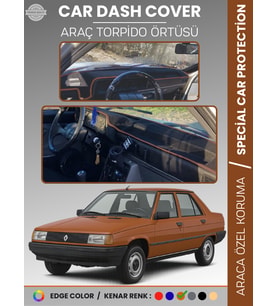 RENAULT 9 BROADWAY Torpido Örtüsü Ön Göğüs Koruma Araca Özel Çatlamayı Önler Kaymaz Kolay Montaj