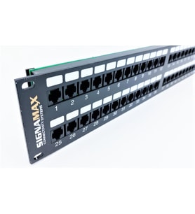SIGNAMAX 2U 48 PORT CAT3 PATCH PANEL 2U SİYAH 